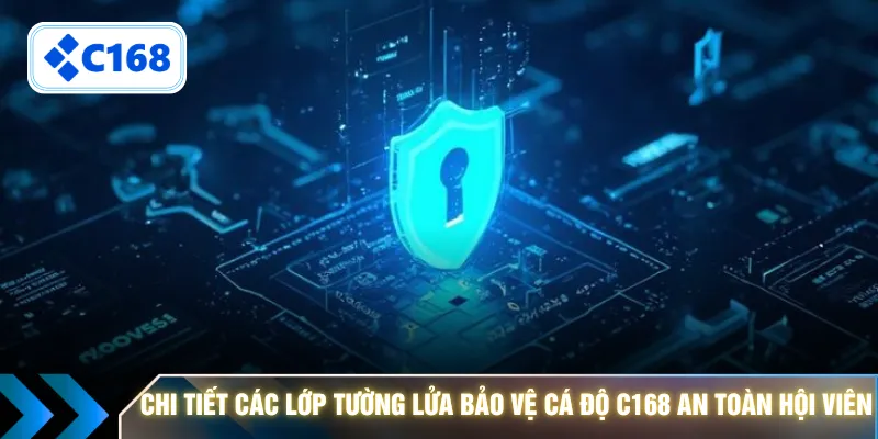 Chi tiết các lớp tường lửa bảo vệ cá độ C168 an toàn hội viên 