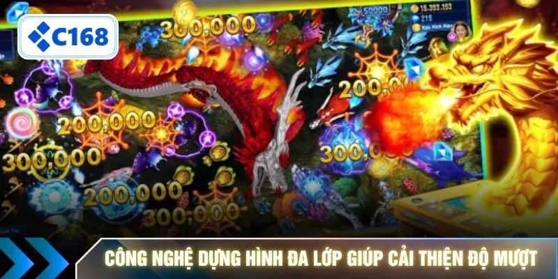 Công nghệ dựng hình đa lớp giúp cải thiện độ mượt 