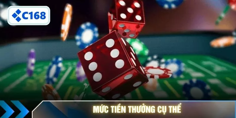 Mức tiền thưởng cụ thể